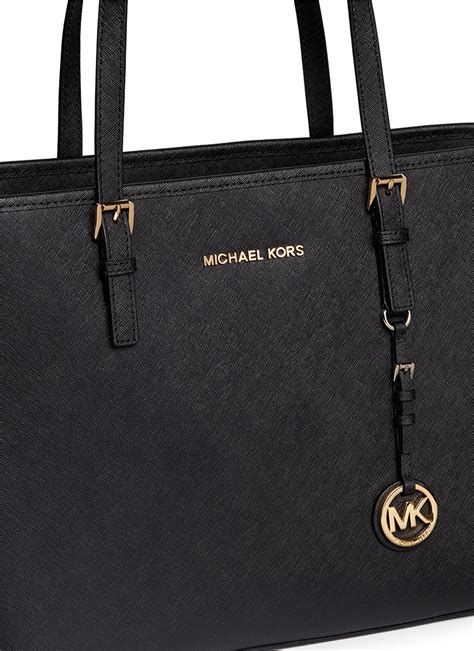 michael kors jet set travel saffiano leather